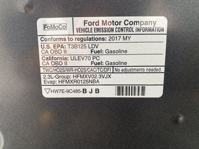 2017 Ford Mustang EcoBoost