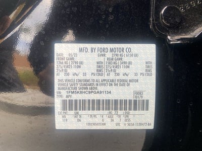 2023 Ford Explorer Platinum