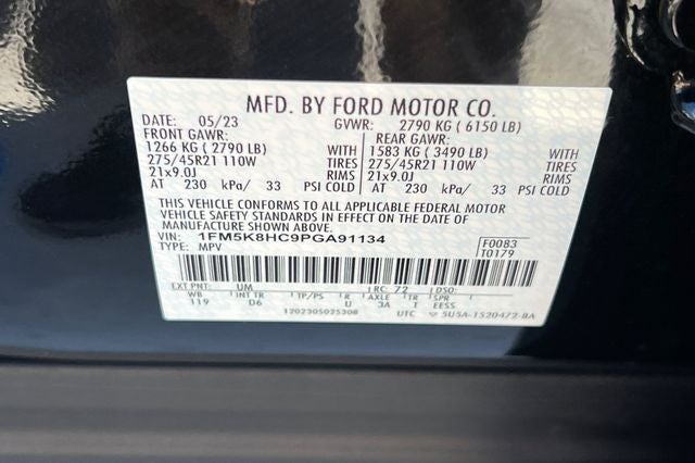 2023 Ford Explorer Platinum