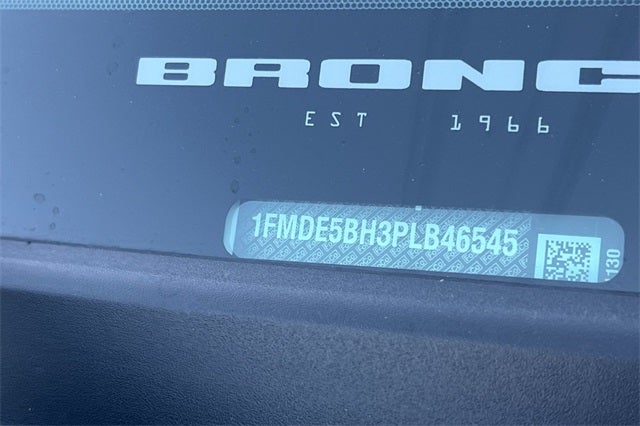 2023 Ford Bronco Big Bend