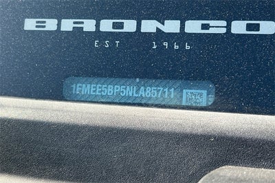 2022 Ford Bronco Big Bend