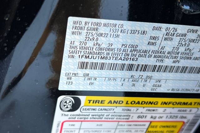 2026 Ford Expedition Platinum