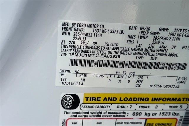 2020 Ford Expedition Platinum