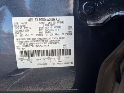 2020 Ford Explorer XLT