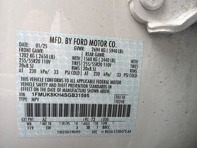 2025 Ford Explorer ST-Line
