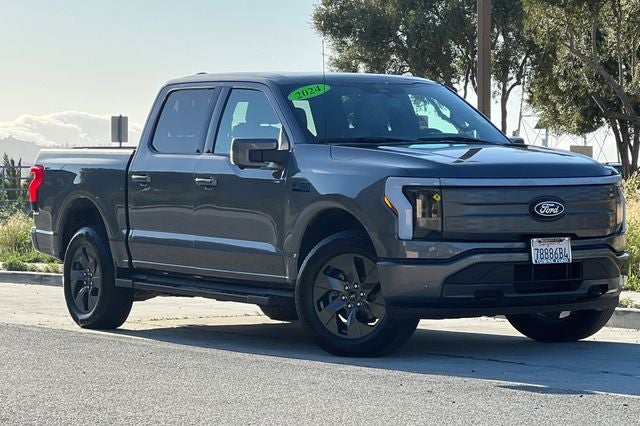 Used 2024 Ford F-150 Lightning Lariat with VIN 1FT6W5L73RWG17143 for sale in Redwood City, CA