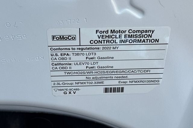 2022 Ford Ranger XL