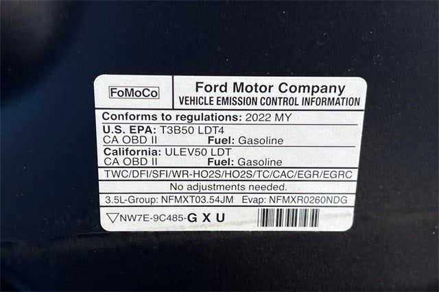 2022 Ford F-150 Tremor