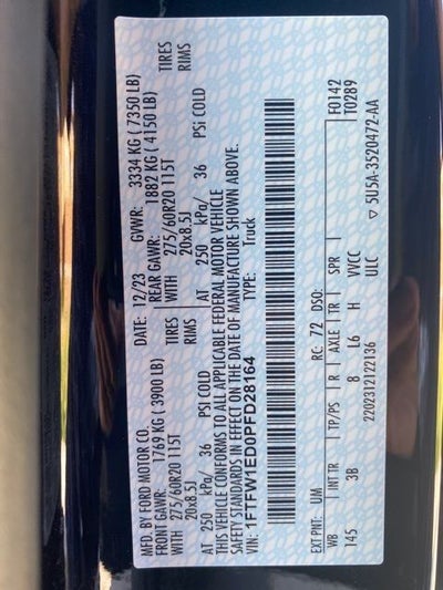 2023 Ford F-150 Platinum