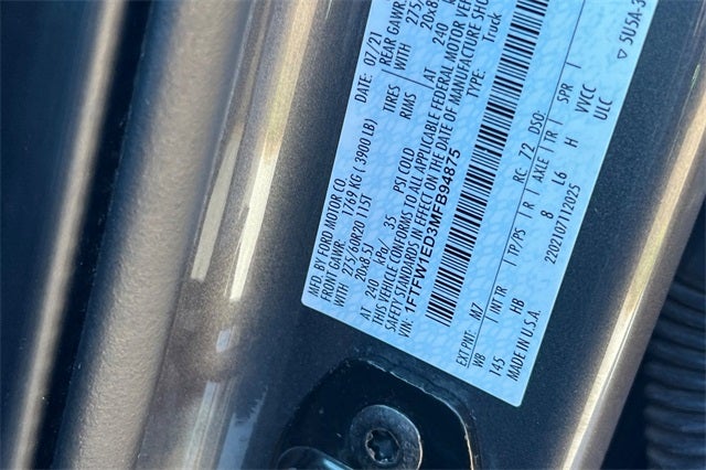 2021 Ford F-150 Lariat