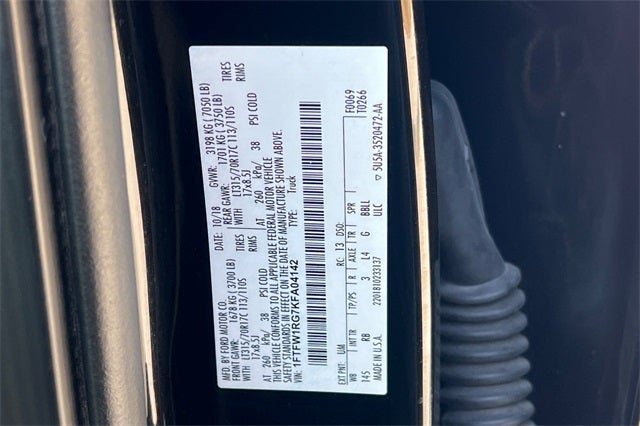 2019 Ford F-150 Raptor