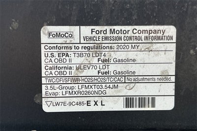 2020 Ford F-150 Raptor