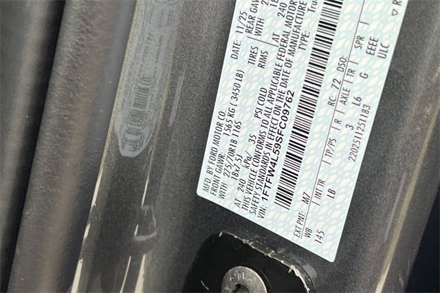 2025 Ford F-150 Tremor