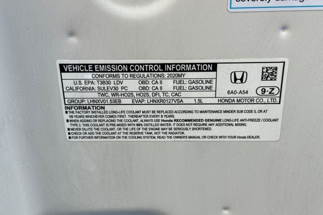 2020 Honda Accord LX