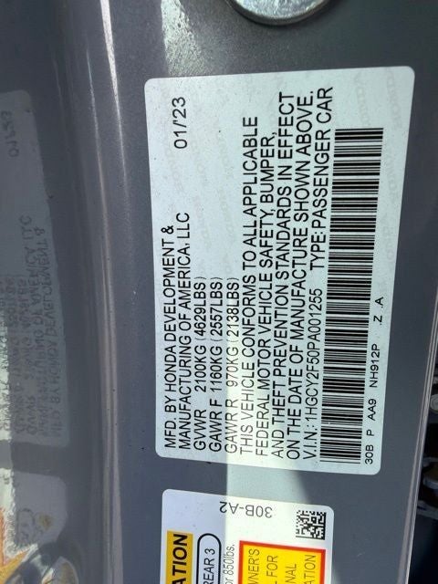 2023 Honda Accord Sport