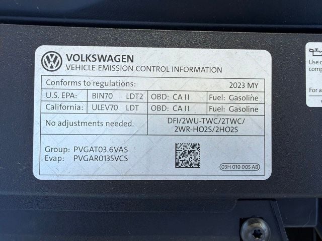 2023 Volkswagen Atlas 3.6L V6 SE w/Technology