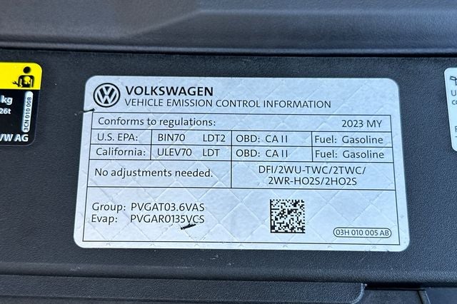2023 Volkswagen Atlas 3.6L V6 SE w/Technology