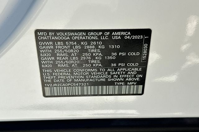 2023 Volkswagen Atlas 3.6L V6 SE w/Technology
