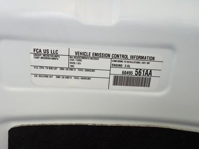 2021 Chrysler Pacifica Limited