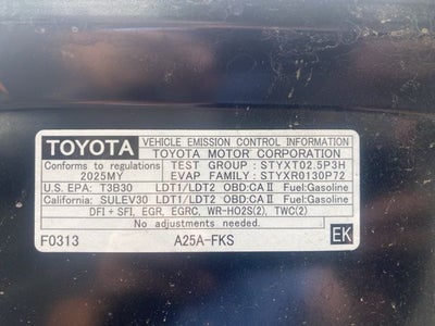 2025 Toyota RAV4 LE
