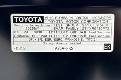 2025 Toyota RAV4 LE