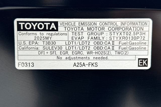 2025 Toyota RAV4 LE