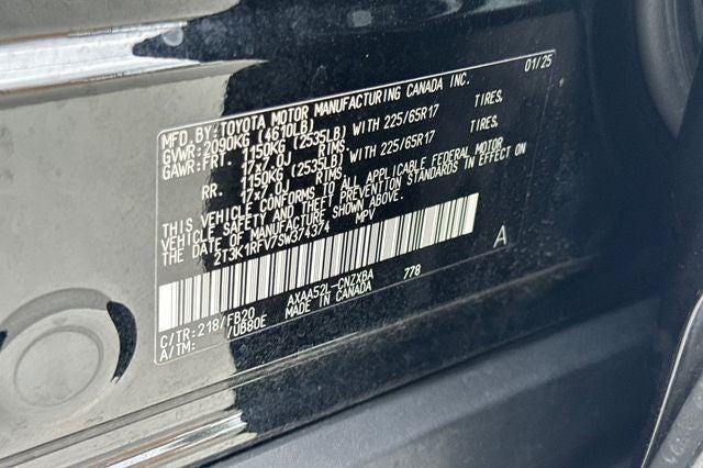 2025 Toyota RAV4 LE