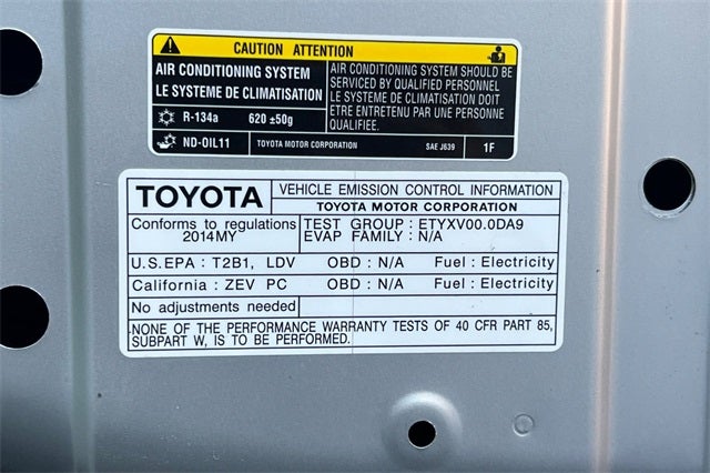 2014 Toyota RAV4 EV Base