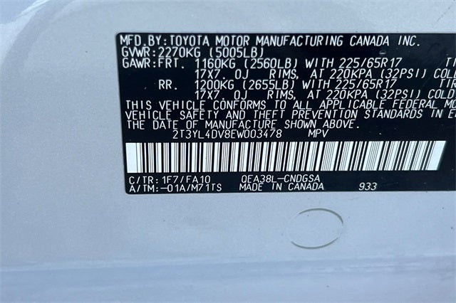 2014 Toyota RAV4 EV Base