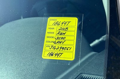 2018 RAM 3500 Tradesman