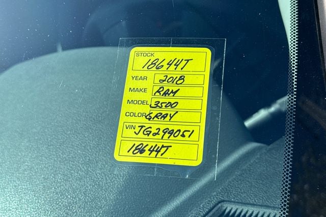 2018 RAM 3500 Tradesman