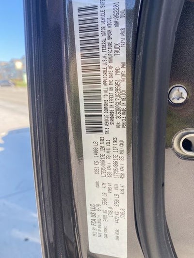 2018 RAM 3500 Tradesman