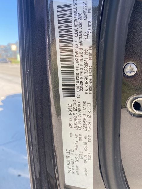 2018 RAM 3500 Tradesman
