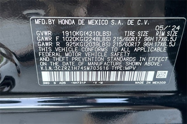 2025 Honda HR-V EX-L