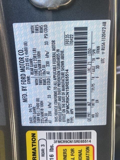 2025 Ford Bronco Sport Outer Banks