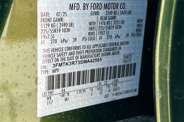 2025 Ford Mustang Mach-E Premium