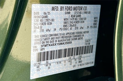 2025 Ford Mustang Mach-E GT