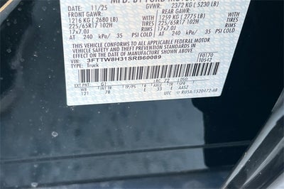 2025 Ford Maverick XLT