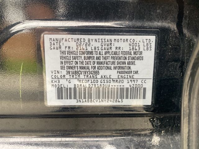 2022 Nissan Sentra SV