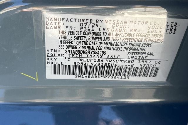 2024 Nissan Sentra SR