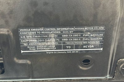 2025 Nissan Versa 1.6 SV