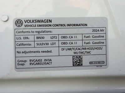 2024 Volkswagen Tiguan 2.0T Wolfsburg Edition