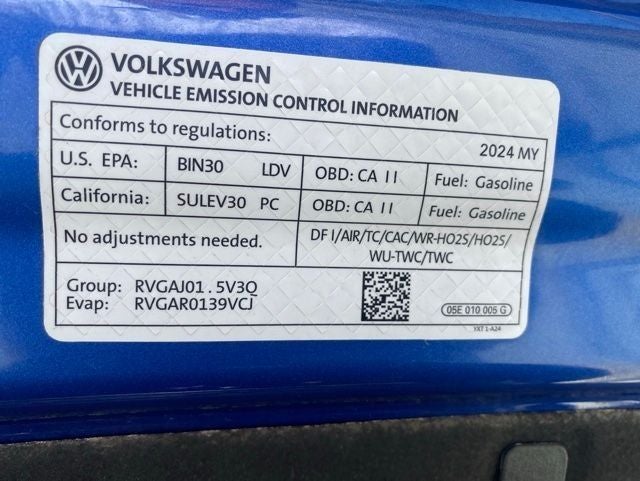 2024 Volkswagen Jetta 1.5T Sport