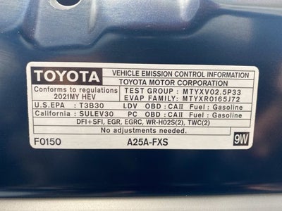 2021 Toyota Camry LE