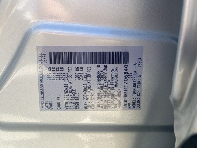 2024 Nissan Rogue SV