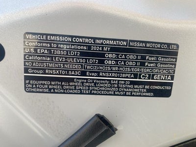 2024 Nissan Rogue SV