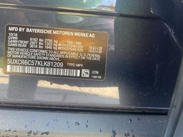 2019 BMW X5 xDrive40i