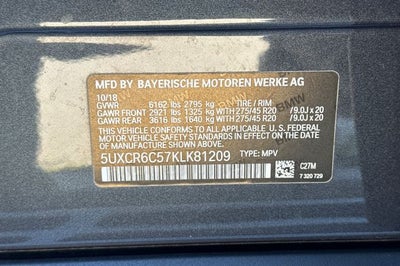 2019 BMW X5 xDrive40i