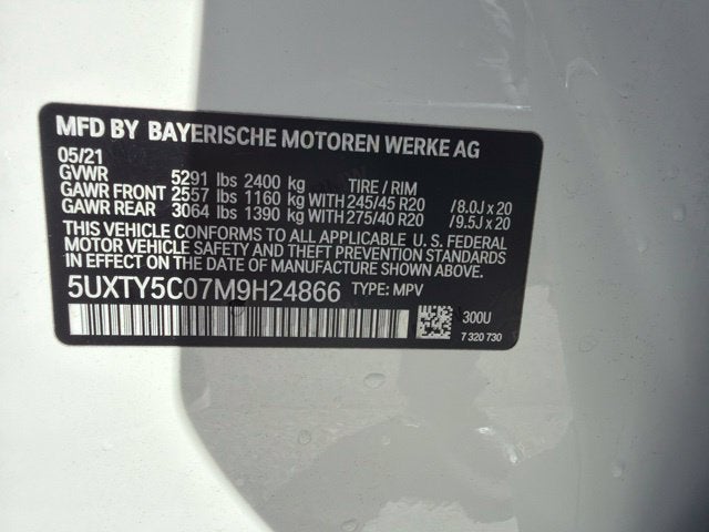 2021 BMW X3 xDrive30i