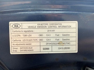 2016 Kia Optima LX